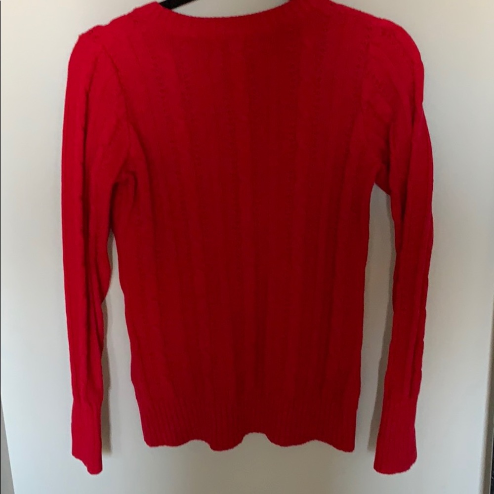 Red sweater - Picture 2 of 2